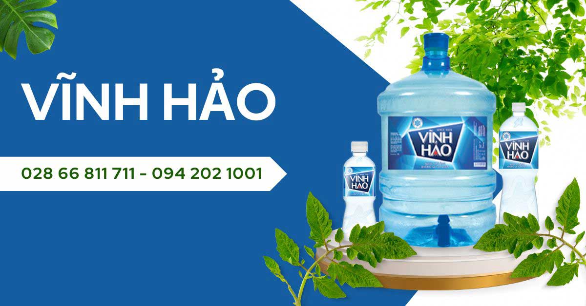 Tổng đài giao nước khoáng Vĩnh Hảo bình 20L và nước đóng chai tại TP.HCM